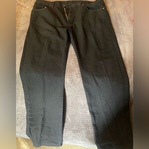 Levi Strauss & co 505 black denim jeans